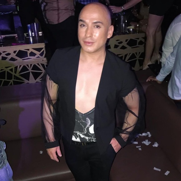 Cropped jacket with tulle sleeves - Picture 4 of 4